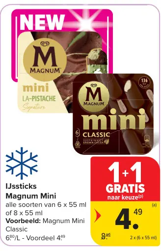 Promotie: Magnum Mini