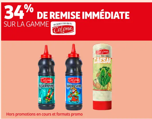 Offre: Colona Sauces