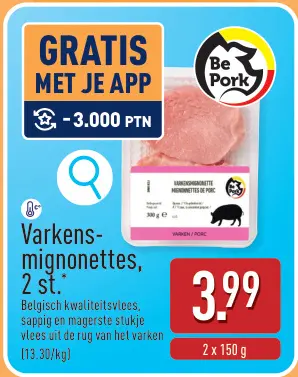 Promotie: Varkensmignonettes