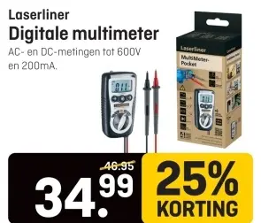 Aanbieding: Digitale multimeter