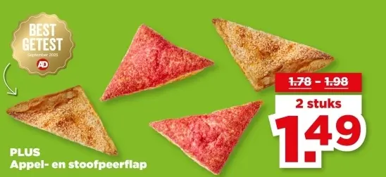 Aanbieding: Appel- en stoofpeerflap