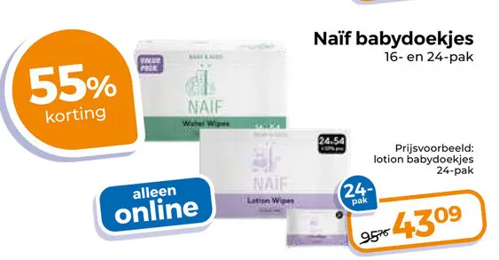 Aanbieding: babydoekjes