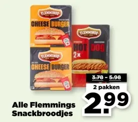 Aanbieding: Alle Flemmings Snackbroodjes