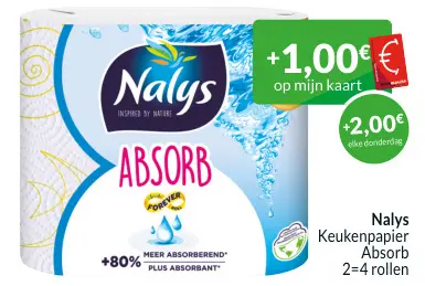 Promotie: Keukenpapier Absorb