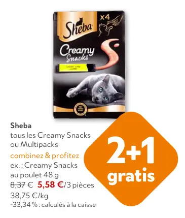 Offre: Creamy Snacks