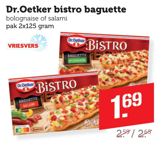 Aanbieding: bistro baguette