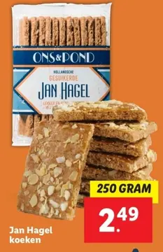 Aanbieding: Jan Hagel koeken