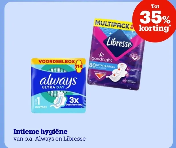 Aanbieding: Intieme hygiëne