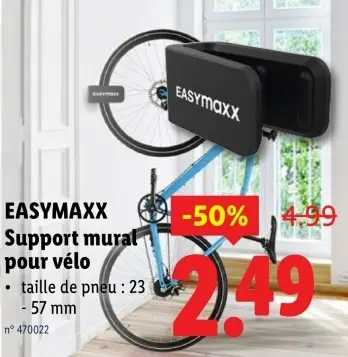 Offre: Support mural pour vélo