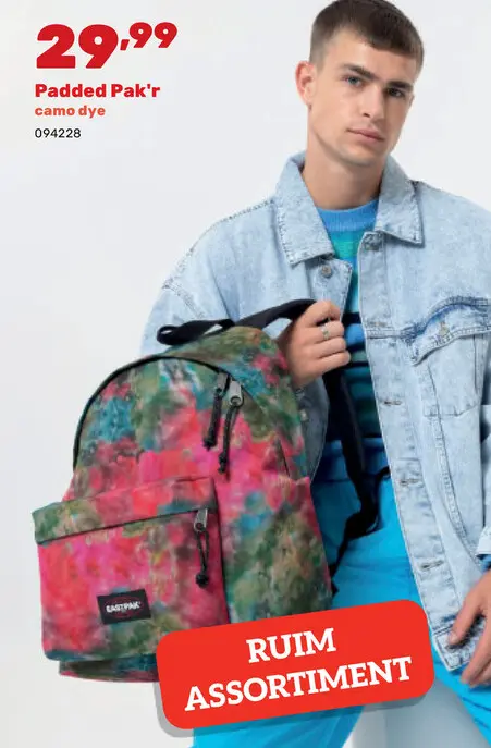 Promotie: Padded Pak'r