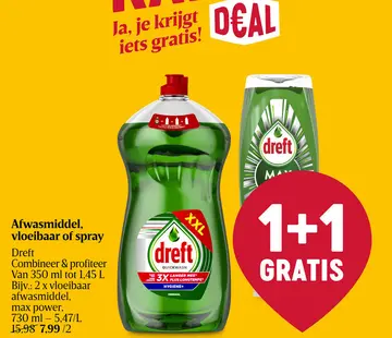 Aanbieding: Afwasmiddel spray | HDW | 3in1 | Citroen
