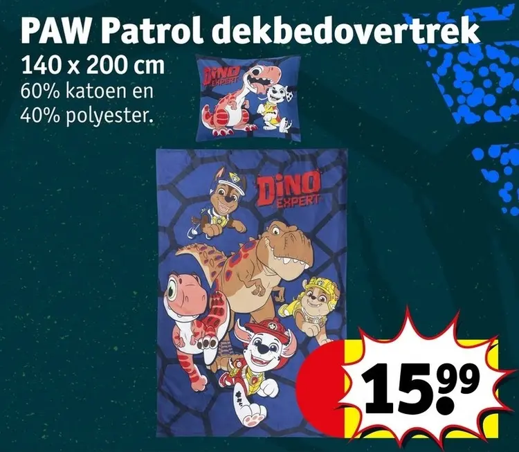 Promotie: Dekbedovertrek