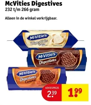 Aanbieding: McVities Digestives