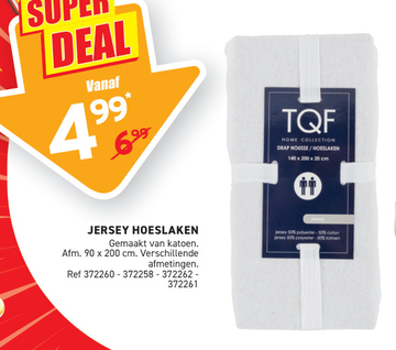 Aanbieding: JERSEY HOESLAKEN