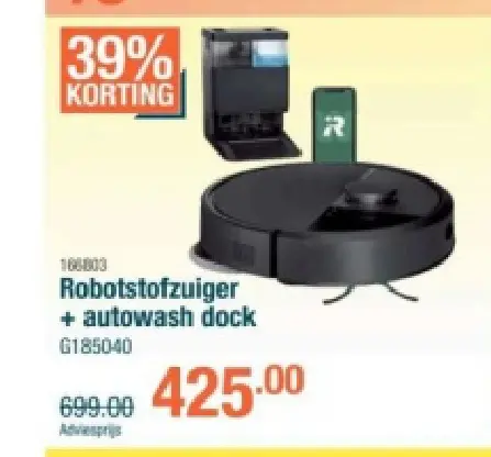 Promotie: Robotstofzuiger