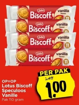 Aanbieding: Biscoff Speculoos Vanille