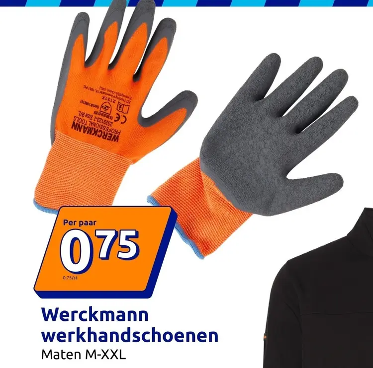 Aanbieding: Werckmann werkhandschoenen