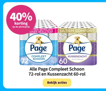 Aanbieding: Alle Page Compleet Schoon en Kussenzacht