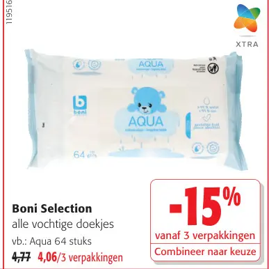 Promotie: Vochtige doekjes