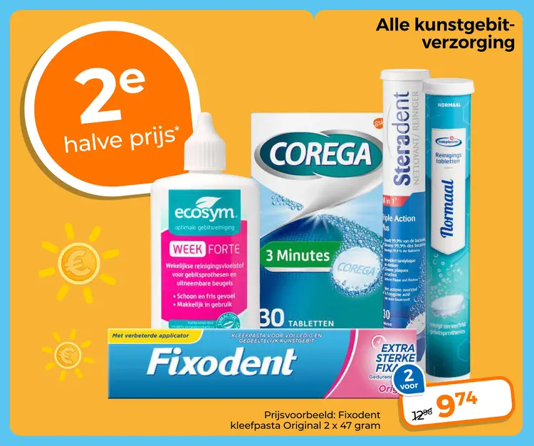 Aanbieding: Alle kunstgebitverzorging