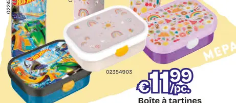 Offre: Boîte à tartines