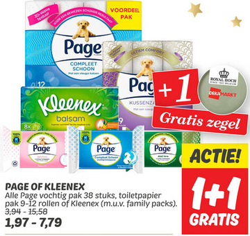 Aanbieding: Page of Kleenex