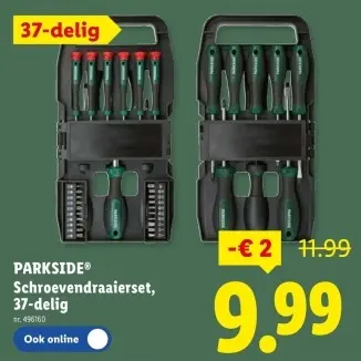 Promotie: Schroevendraaierset