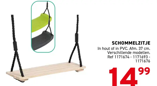 Promotie: Schommelzitje