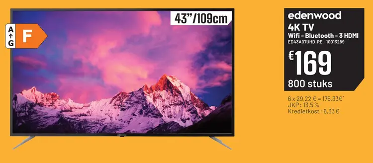 Promotie: Edenwood 4k tv