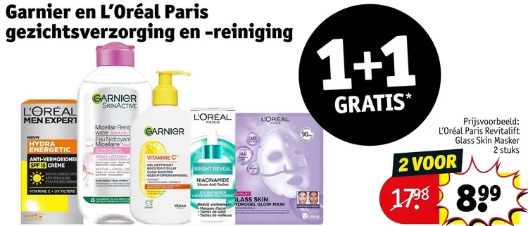 Aanbieding: Gezichtsverzorging en -reiniging