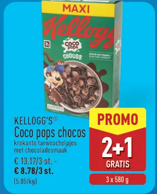 Promotie: Coco pops chocos