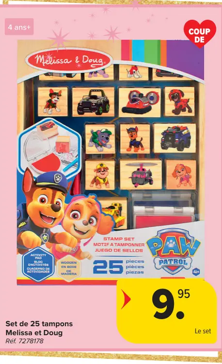 Offre: Set de 25 tampons