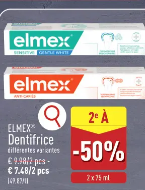 Offre: Dentifrice