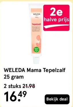 Aanbieding: Mama Tepelzalf