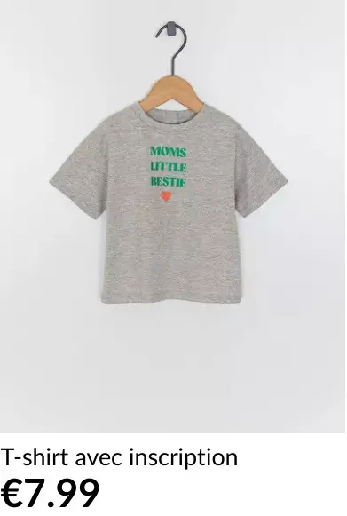 Offre: T-shirt avec inscription