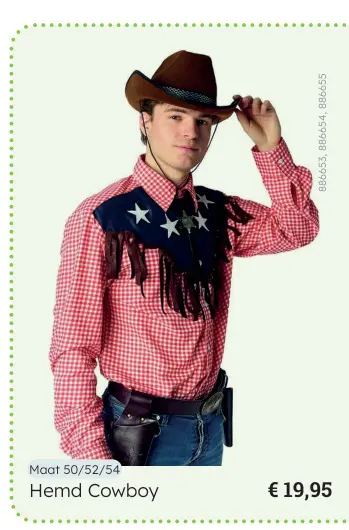 Promotie: Hemd Cowboy