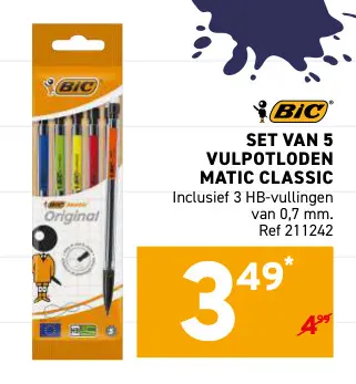 Promotie: Vulpotloden matic classic