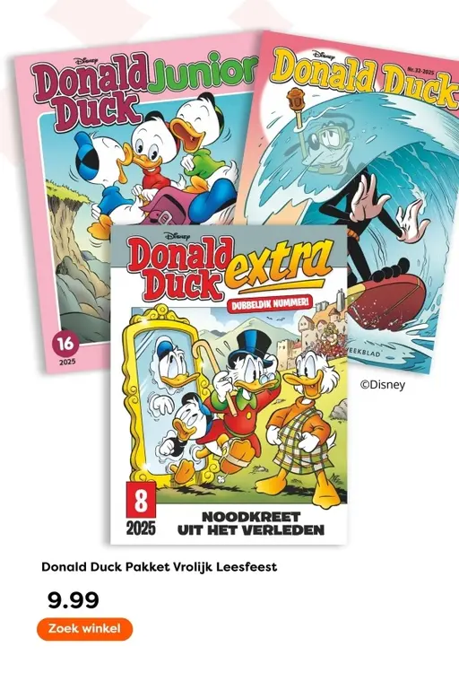 Aanbieding: Donald Duck Pakket Vrolijk Leesfeest