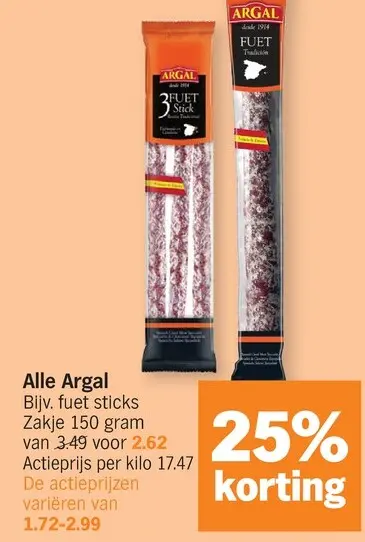 Promotie: Fuet sticks