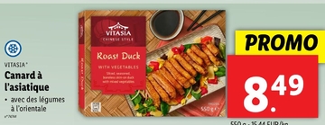 Offre: VITASIA Canard à l'asiatique avec des légumes