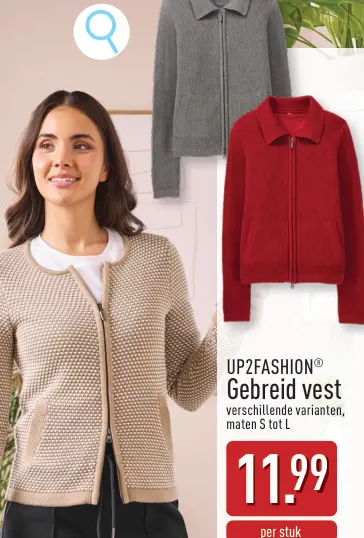 Promotie: Gebreid vest