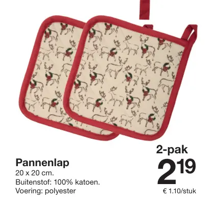Aanbieding: Pannenlap