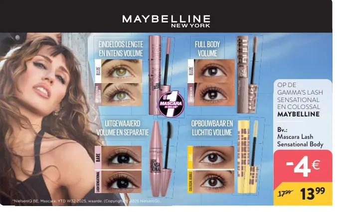 Promotie: Mascara Lash Sensational Body