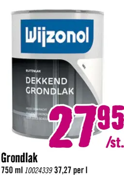 Aanbieding: Grondlak