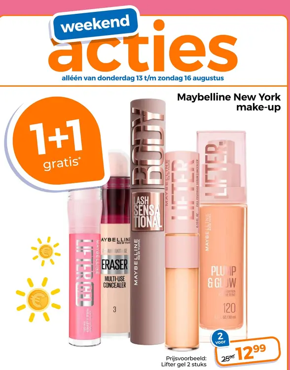 Aanbieding: Maybelline make-up