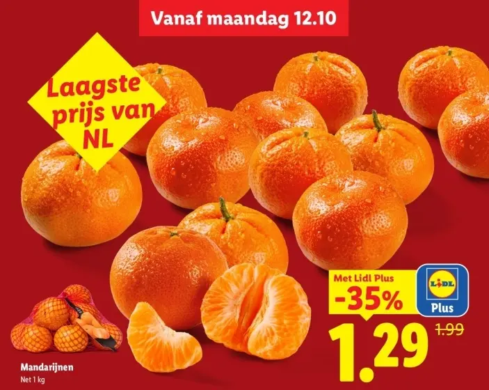 Aanbieding: Mandarijnen