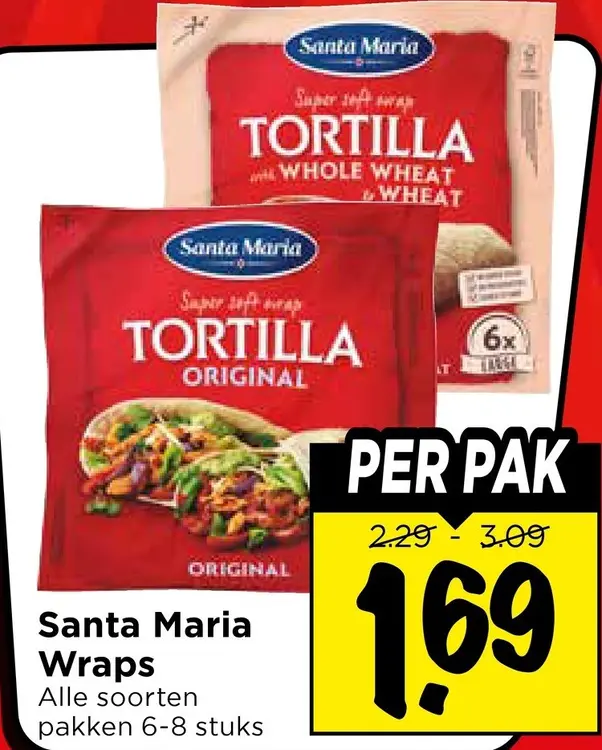 Aanbieding: Wraps