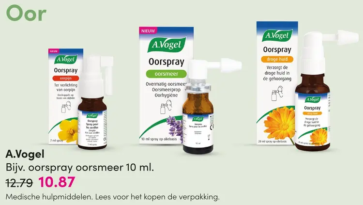 Aanbieding: A.Vogel Oor