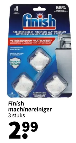 Promotie: Finish machinereiniger