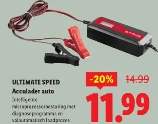 Aanbieding: Acculader auto